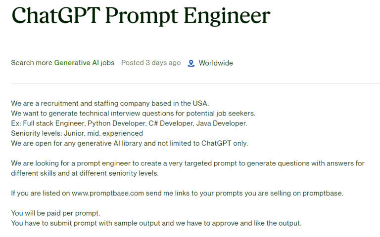 怎麼問 ChatGPT 問題 prompt engineering 1