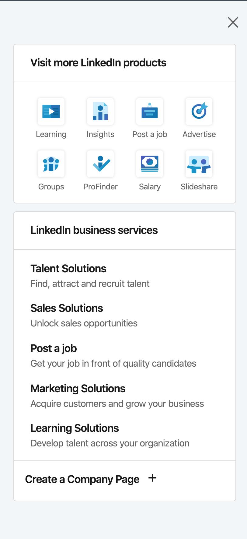 點擊LinkedIn〝ProFinder〞選項