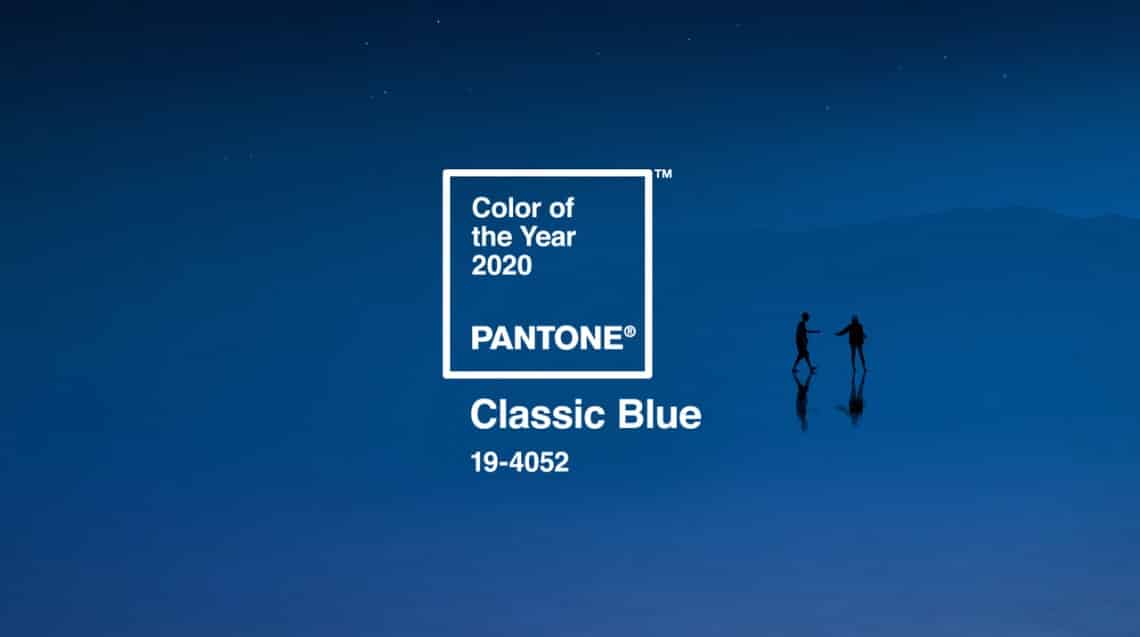 2020年:PANTONE 19–4052 Classic Blue