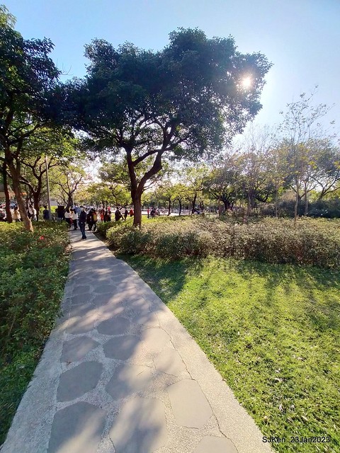 2023兔年正月初一「大安森林公园」走春(DaAn forest park ), Taipei, Taiwan, SJKen, Jan 23, 2023.