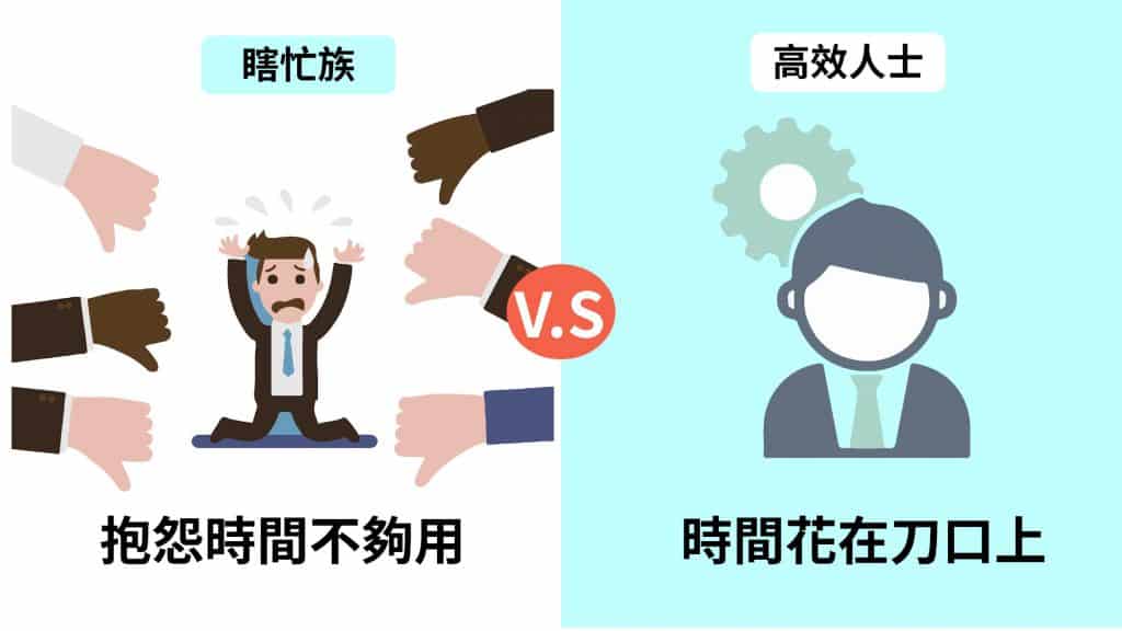 瞎忙族V.S.高效人士