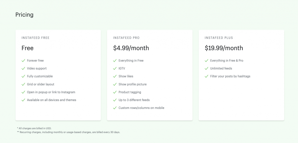 2022 Best Free Shopify App - Instafeed