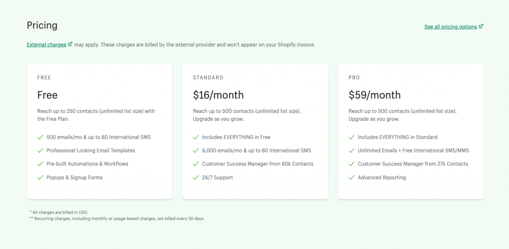 2022 Best Free Shopify App - Omnisend Email Marketing